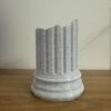Stone Pillar Makeup Brush Storage Roman Column Pencil Holder Creative Desk Organizer  Student Use
