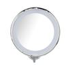 8 Inch Suction Cup Makeup Mirror 10X with LED White Light 10X Magnify Suction Cup Cosmetic Mirror for Make Up