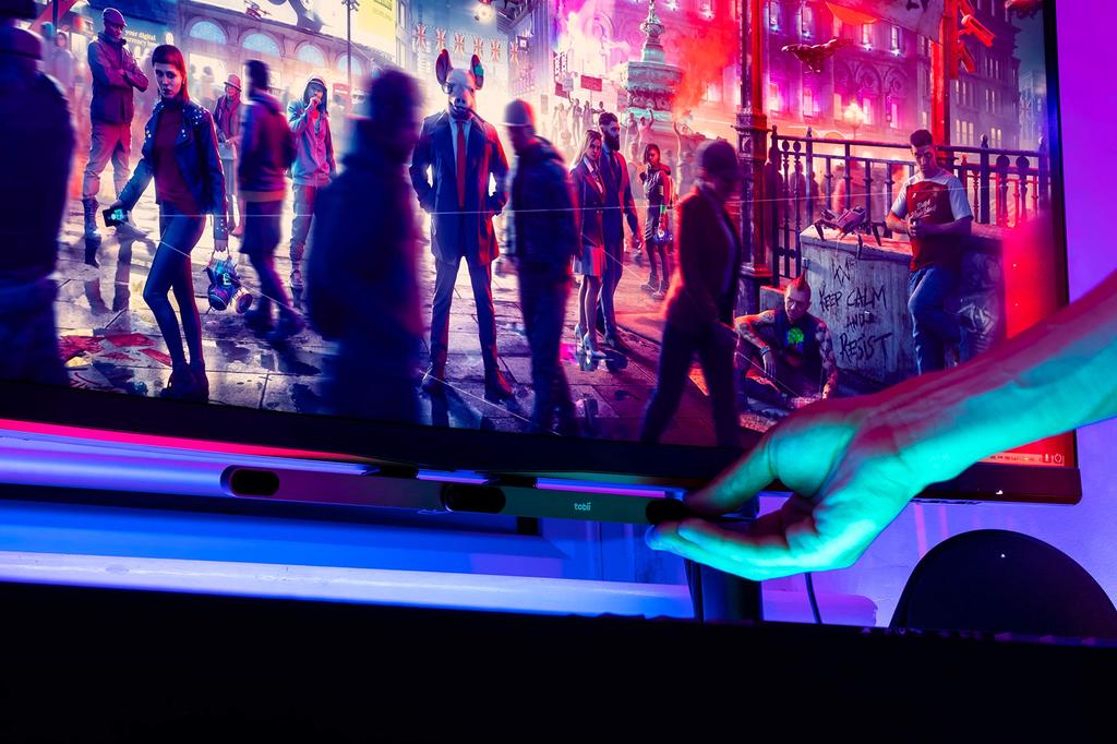 Комплект для крепления устройства отслеживания движений глаз Tobii Gaming Flex Mount и металлические пластины -
