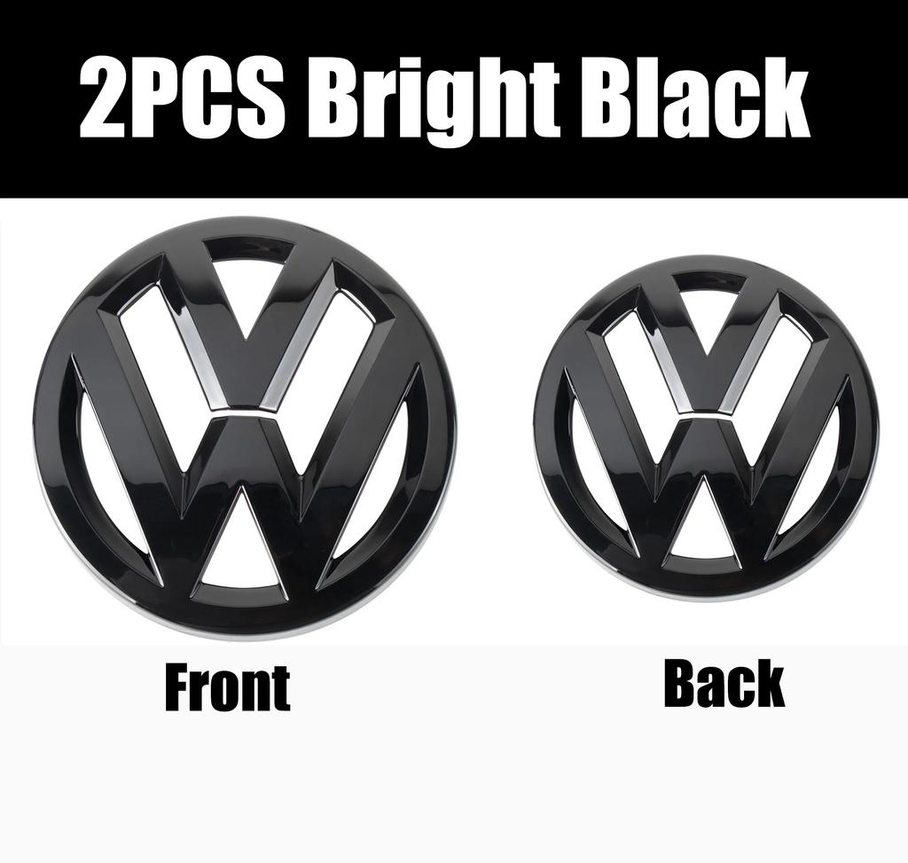 For VOLKSWAGEN Car Front Radiator Grille Badge Cover Rear Trunk Lid Sticker For VW GTI Polo Golf MK6 MK7 MK8 Passat Tiguan Arteo ZOPQR1