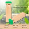 Wooden Train Whistle Orff Musical Instrument Toy Steam Flute Instruments Toy