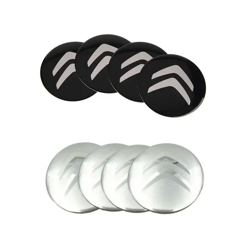 FRPM6 65mm Car Wheel Center Hub Caps Sticker for Citroen C1 C4 C3 C5 C8 DS3 DS5 DS4 Berlingo Picasso Xsara Auto Exterior Accessories