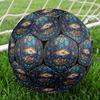 Ocean Life Glass Round Football Size 5 Adult Ball Suitable for Training Matches and Outdoor Team.