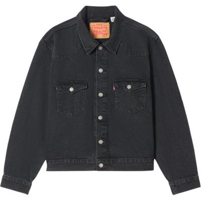 Levis Американская Мода Повседневный Лацкан Однобортный Длинный Рукав Куртка Мужские Куртки 003O0-0001