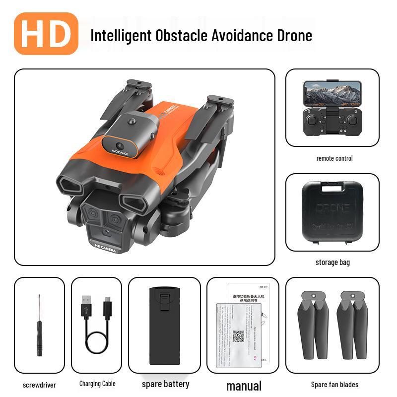 H12 Three-Sided Obstacle Avoidance Drone with HD Aerial Photography and Remote Control