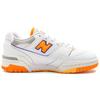 New Balance 550 White Vibrant Orange Sneakers BB550WTO