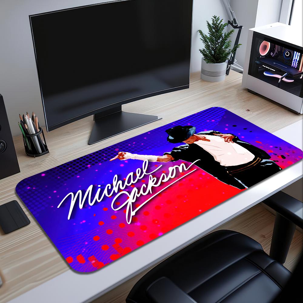 M-Michael J-Jackson Коврик для мыши Большой коврик для стола Клавиатура Эргономичный Офисный Резиновый ПК Нескользящий Предотвращающий истирание Домашний Индивидуальный Лучшая цена