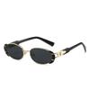 Retro Vintage Oval Sunglasses Women Men Brand Designer Steampunk Sun Glasses Female Outdoor Metal Frame Eyewear Driving Uv400
