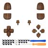 eXtremeRate Compatible with Ps5 Controller Replacement Cross Key R1L1R2L2 Trigger Share Option Face Full Set Button Compatible with PlayStation 5