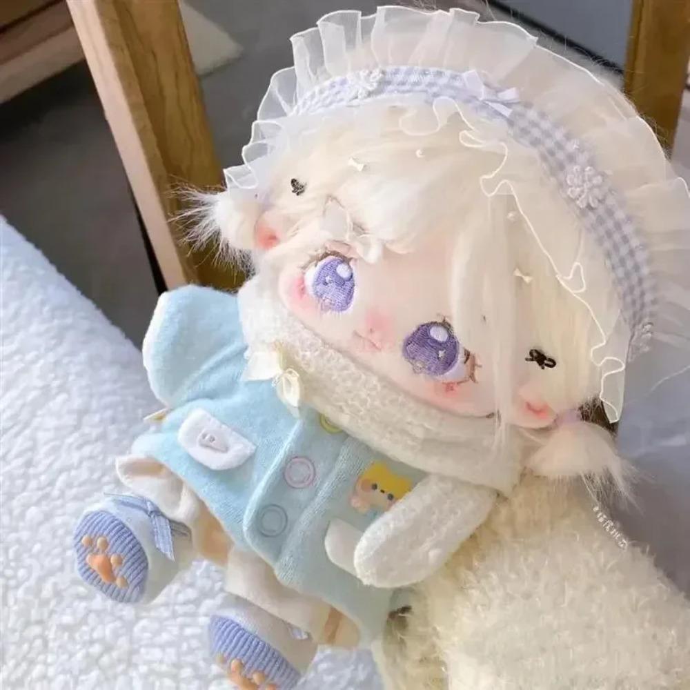 20 см подлинная кукла Kawaii Idol Star плюшевая мягкая аниме-фигурка нарядная косплей хлопковые детские плюшевые игрушки коллекция фанатов подарок