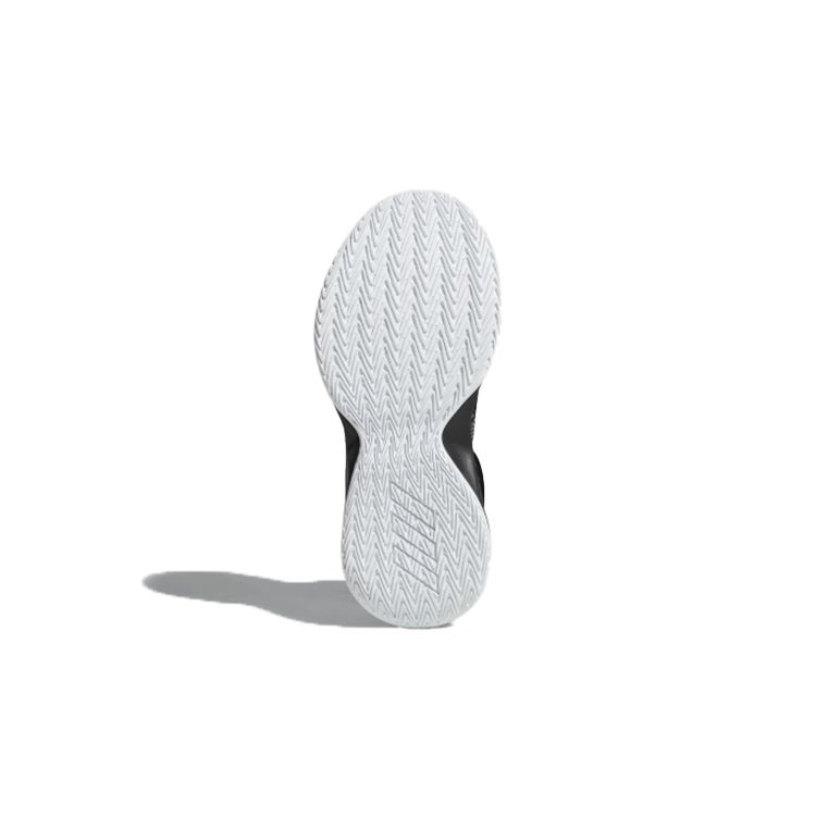 adidas Pro Spark 2018 Дышащие Полувысокие Детские Баскетбольные Кроссовки Детские Кроссовки Черные Белые Серые AH2644