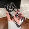 Мультяшный Милый Маленький Черный Кот Чехол Для iPhone 17 Pro 16 15 14 13 12 11 Pro Max Чехол 17 Plus 17E 16E 17Air Силиконовый Чехол Для Телефона