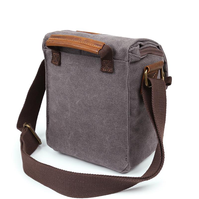 Waterproof Camera Sling Bag Canvas Camera Bag for Photographers Crossbody Shoulder Bag
