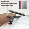 Фиксированная точилка для ножей Профессиональный точильный камень для заточки под углом Кухонный оселок Система шлифовки Хонинговальный алмазный шлифовальный станок Инструмент для деревообработки