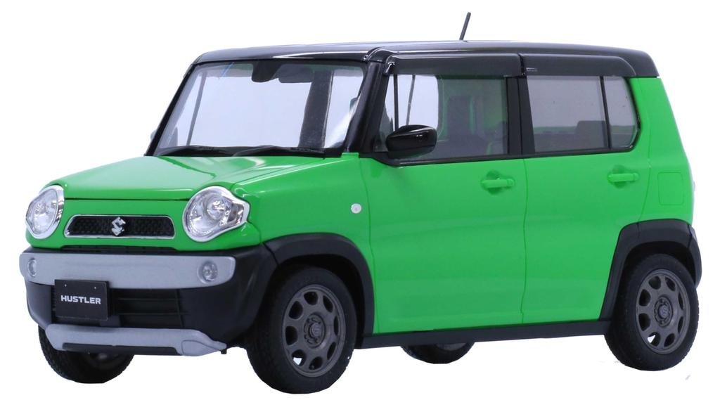 Fujimi Model Car NEXT Series Suzuki Hustler Green Car 1/24 No.11 EX-3 (G/Positive Metallic) NX11EX-3