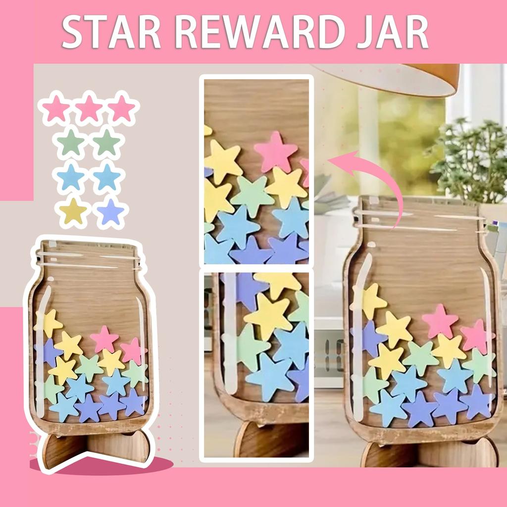 Универсальное стекло, звездные очки, персонализированное стекло, мотивирующее стекло для хорошего поведения, чтобы поощрять детей в школе или дома