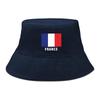 Bucket Hat With France Flag Print , Patriotic Fisherman Cap Simple Lightweight Casual Fishing Hat