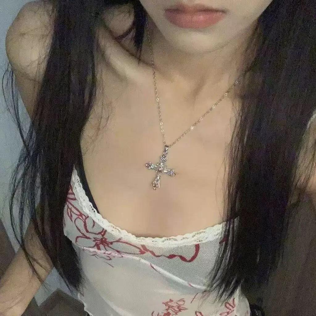 Женское летнее роскошное ожерелье из титановой стали - Дизайн высокого класса, кулон на ключицу