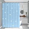 Thickened Partition For Bathroom Waterproof Shower Curtain No Need To Drill Holes