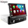 Car Radio 7'' Single 1 Din AutoRadio CarPlay GPS Navigation Retractable Screen 1Din Android 12 Multimedia Player Universal Audio Video Head Unit