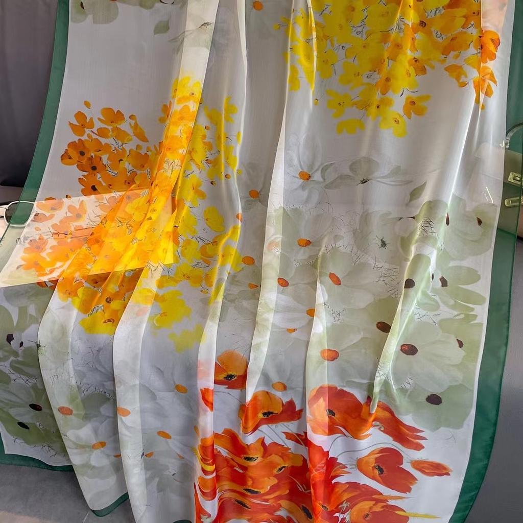 Scarf for Women New Spring and Autumn Big Scarf Fashionable and Versatile Warm Scarf Fashionable Sunscreen Shawl for Mother