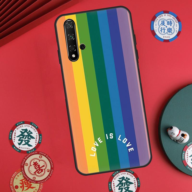 ЛГБТ Прайд Любовь Для Huawei Nova 11i 8i 12i 12s 9 10 SE Y60 Y70 Y90 Y72 Y73 Y61 Y91 P60 Pro P30 P40 Lite Чехол
