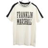 FRANKLIN&MARSHALL Short Sleeve T-shirt S Off White Men's Used