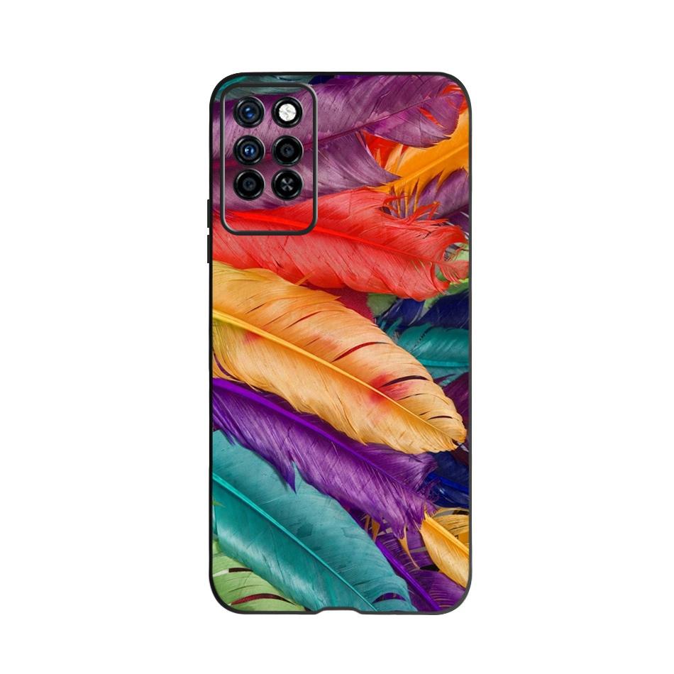 Милый Чехол Для Infinix Note 10 Pro NFC X695C X695 Чехол Для Телефона Черный Силикон Мягкий Чехол Для Infinix Note 10 Funda Note10 Pro 6.95"