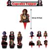 32pcs Classic Horror Movie Party Decorations Includes Banner Cake Topper Balloon