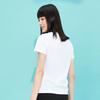 Li Ning X Line Friends Collaboration Sports Fashion Series Cartoon Fun Print Round Neck Short Sleeve T Shirt Women Tops White AHSR808-3
