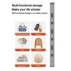 Wall-mounted Door Hanger Hooks Traceless Hanging Rack Metal Hooks  for Clothes Bag Caps Purse