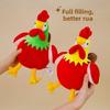 Cute Cartoon Rooster Plush Doll Children Toy For Kids Room Decor Gift