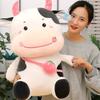Cattle Milk Cow Plush Doll Animal Kid's Accompany Dolls Sleeping Pillow Cow Plush Toy  Home Decor