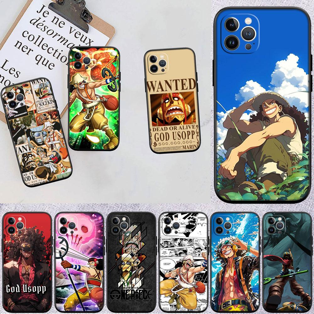Чехол-бампер One Piece GOD Usopp для Redmi Note 8 9 Pro Max 9S 9T 9C NFC 8T 8A 10A A4