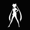 Japanese Cartoon Anime Sailor Moon Car Truck Window Body Decal Sticker Decor