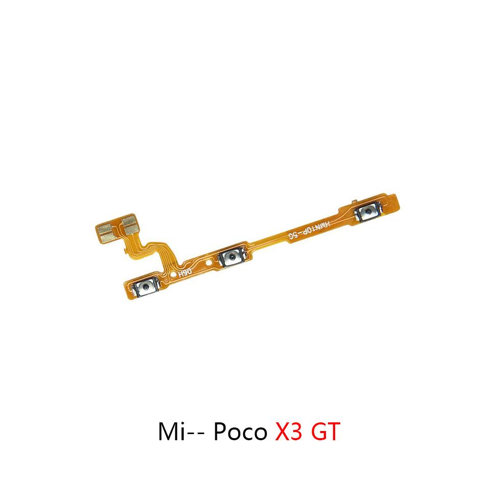 For Xiaomi Poco M2Pro M3 M3Pro M4 M4Pro M5S X2 X3 X4 X4Pro X5 X5Pro Power Button volume Flex Cable OnOff