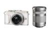 Беззеркальная однообъективная камера OLYMPUS PEN EZ Double Zoom Kit белая E-PL10