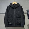 Men's Plus Size Windproof Hiking Jacket Spring and Autumn Oversized Outdoor Coat 5XL-12XL