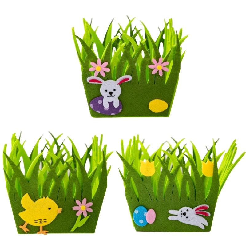 Яркая пасхальная корзина из нетканого материала с красивым рисунком. Идеально подходит для семейных встреч и школьных мероприятий. Легко чистить.