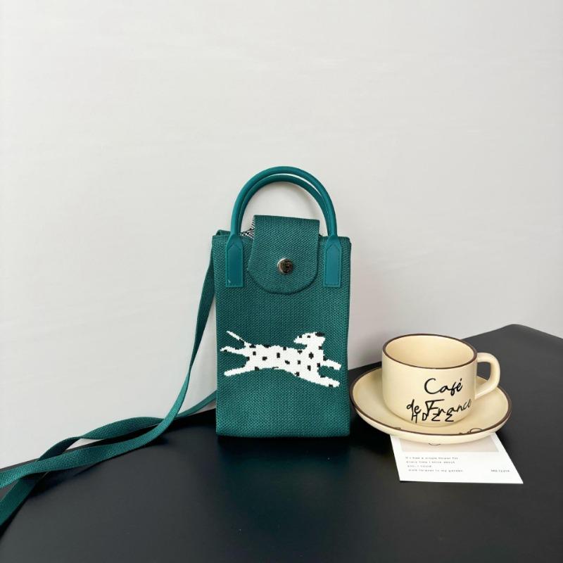 Ns сумка для мобильного телефона мультяшная милая нишевый дизайн вязаная сумка универсальная сумка через плечо мессенджер кошелек для мелочи милый стиль