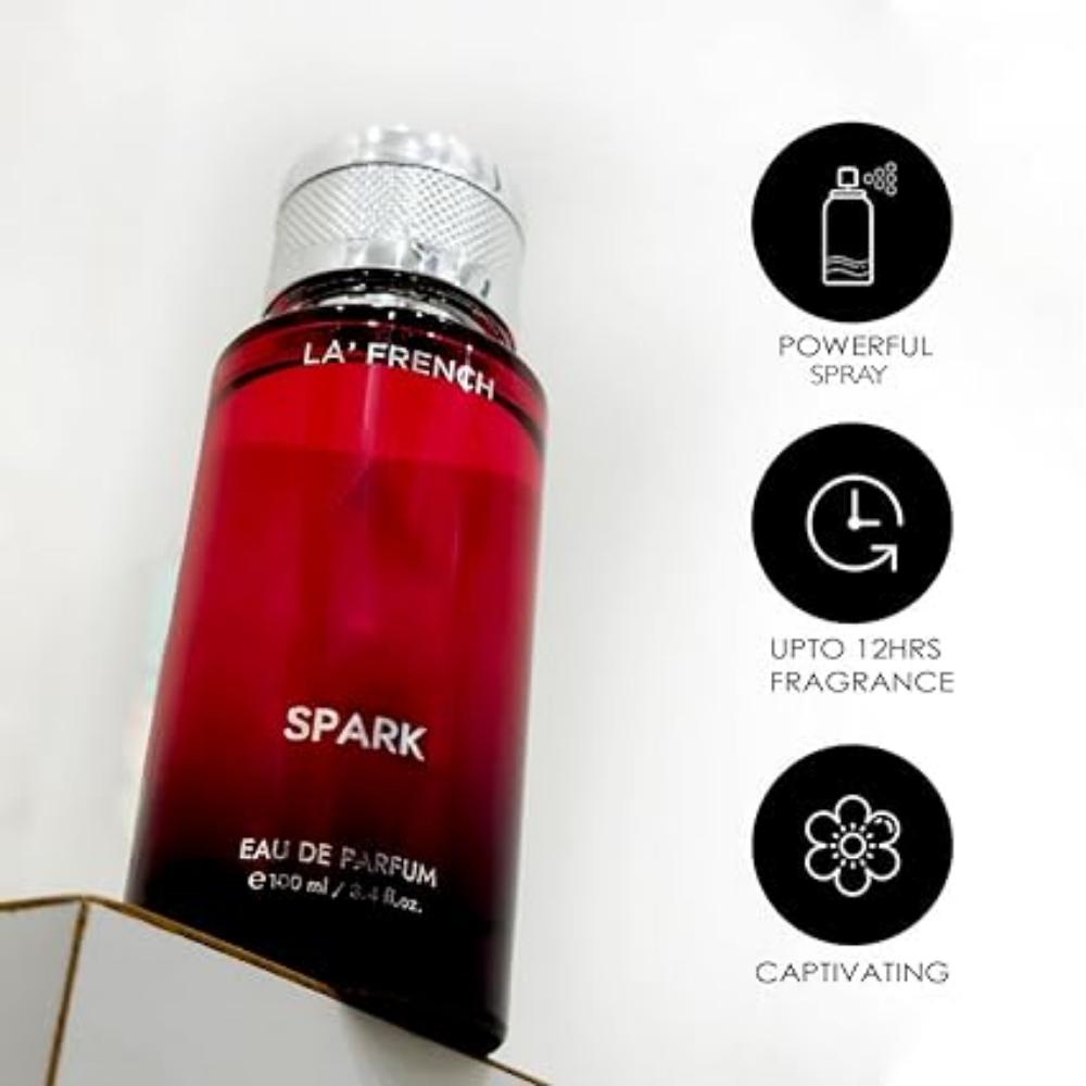 Spark Eau De Parfum – 100 мл | Стойкие духи для мужчин и женщин | Смелый аромат унисекс | Идеально подходит для всех случаев | Премиальные духи