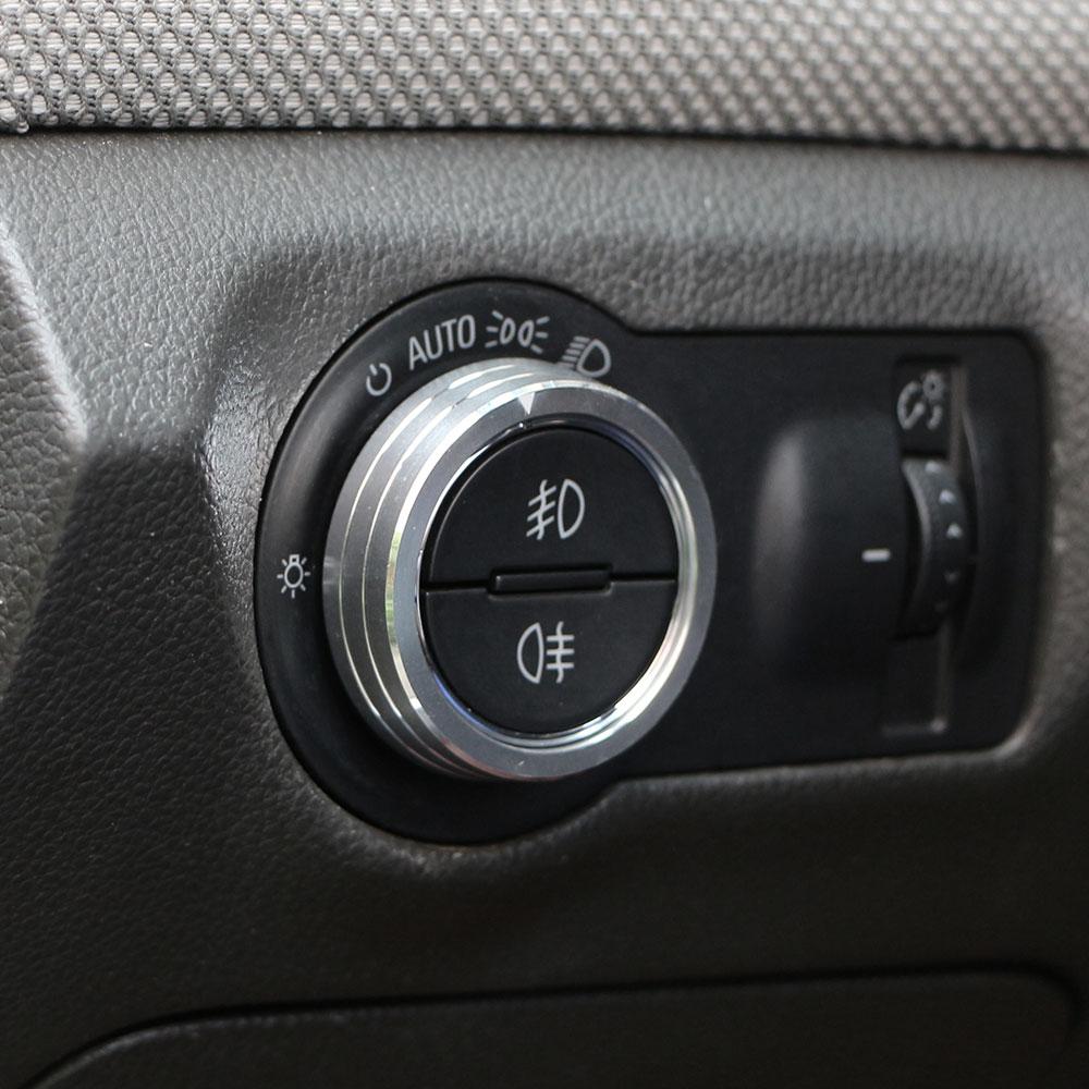 Ручка переключателя фар автомобиля, декоративная наклейка, накладка для Chevrolet Malibu Cruze Trax для Opel Mokka ASTRA