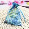 Packaging Pouches Wedding  Favor Wrapping Supplies Hot Stamping Organza Bag Drawstring Candy Pouch