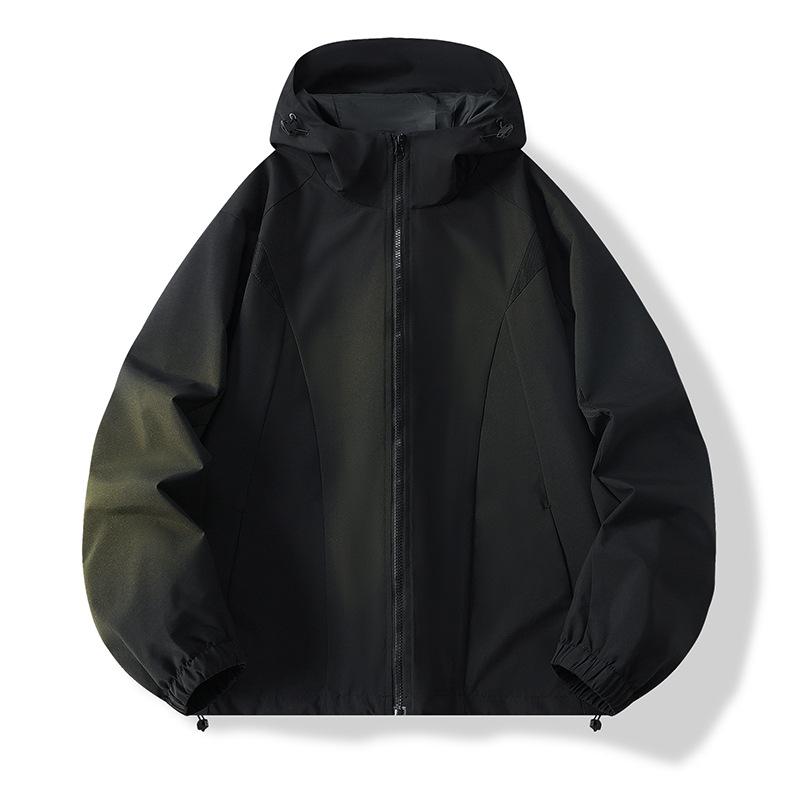 Унисекс куртка для улицы на осень/зиму со стойкой - Ветрозащитная и водонепроницаемая