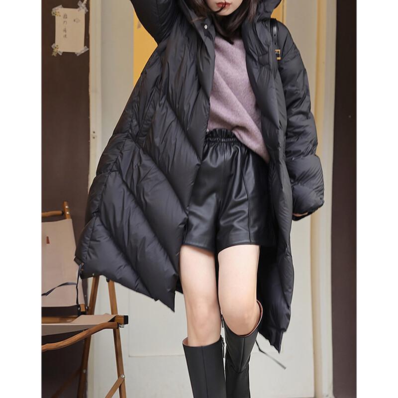 Женская зимняя пуховая куртка Demana с капюшоном, наполненная 90% утиным пухом.