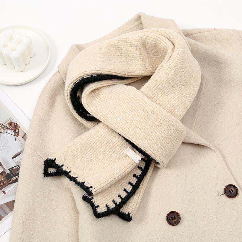 New Xiaoxiangfeng Super Soft Wool Blended Scarf with Overlocking Technology Ultra Fine Knitted Versatile Scarf