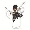 Anime Attack On Titan Acrylic Stand Figure Eren Jaeger Shingeki No Kyojin Levi·Ackerman Character Standing Model Plate