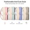 Wrist Strap Zipper Leather Phone Case for Samsung S25 S26 S24 Ultra S21 FE S23 S22 Plus Note 20 Crossbody Wallet Cards Cover