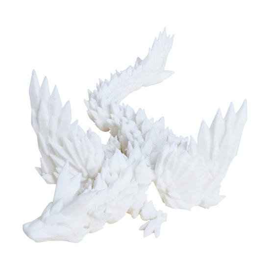 3D-печатная фигурка летающего дракона с подвижными суставами, красочная фигурка дракона, шарнирная модель крылатого дракона, игрушка-фиджет, настольное украшение, орнамент