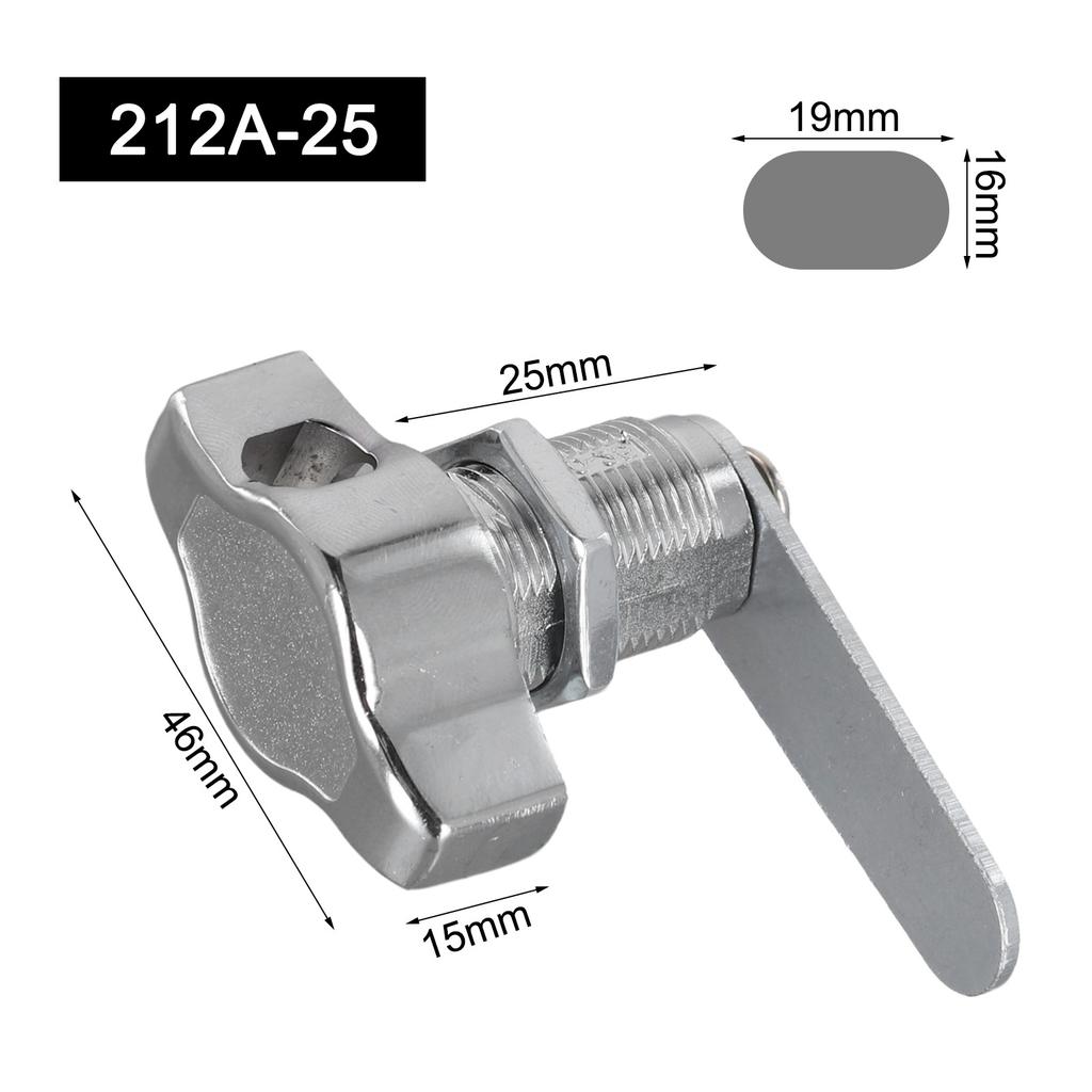 30mm Cabinet Door Padlock Keyless Mechanism Long-lasting Performance Secure Locking Mechanism Zinc Alloy Construction